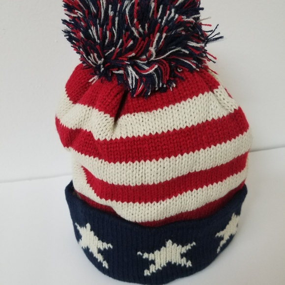 PATRIOT SNOW HAT BEANIE - Picture 1 of 3